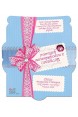 Листівка - конверт для грошей "Вітаємо з народженням дитини"